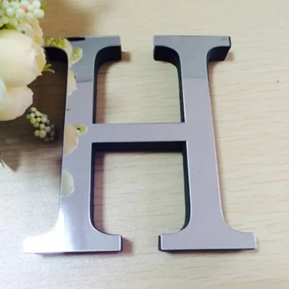💖3/$15💖 3D Acrylic Mirror Wall Sticker Letter 